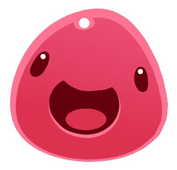 Una imagen del slime rosa de Slime Rancher